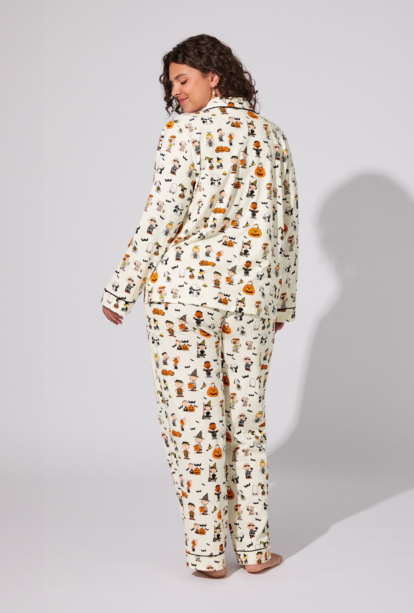 Peanuts® Snoopy's Halloween Long Sleeve Classic Stretch Jersey PJ Set